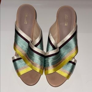 Diane von Furstenberg NWOT unworn mules, heels